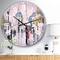 Designart 'Love In Paris I French Country Wall Clock